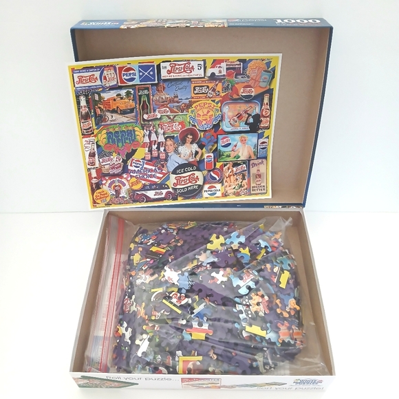 Vintage Pepsi 1000-piece puzzle by White Mountain - Picture 3 of 3